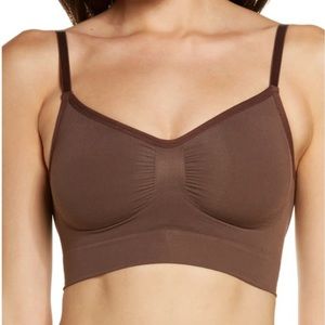 SKIMS Sculpting Low Back Bralette in Cocoa Size Small / Medium NWOT